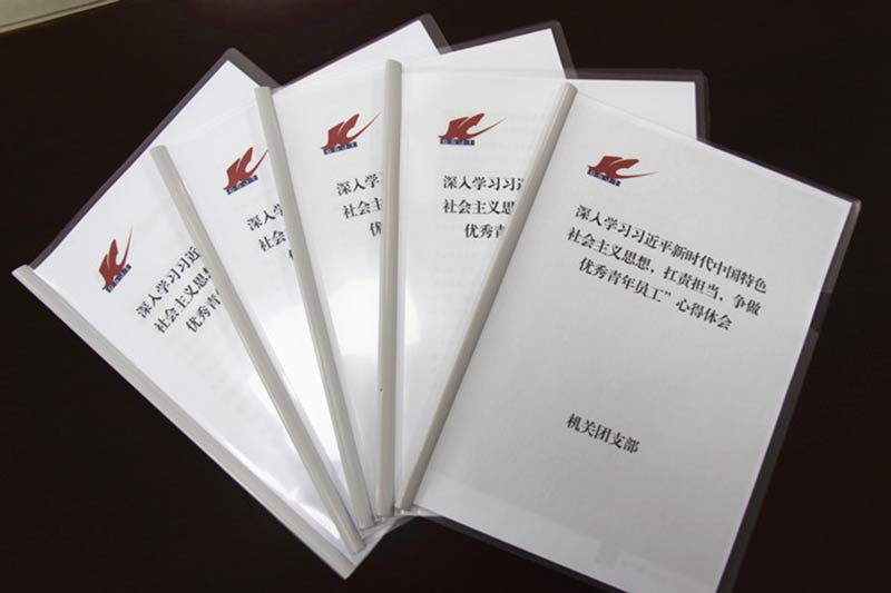 公司團委深入開展學習新思想，爭做扛責擔當優秀青年員工活動